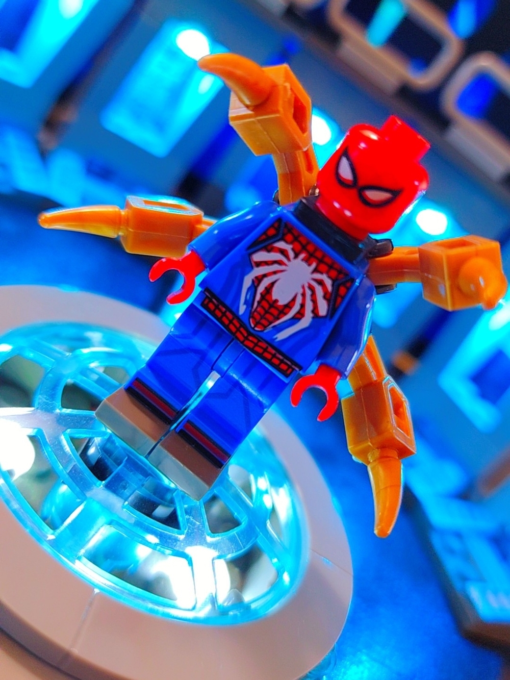 Spiderman Minifigure Lego Compatible